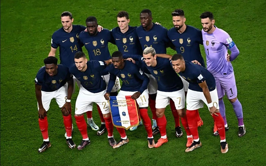 Giá trị của đội hình đội tuyển Pháp