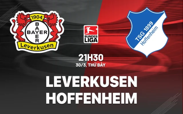 Nhận định trận đấu Bayer Leverkusen vs Hoffenheim