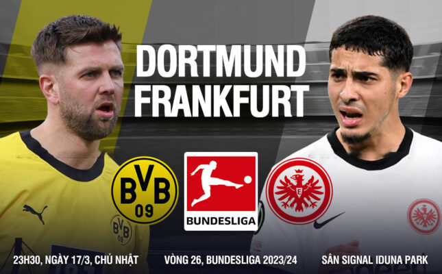 Nhận định trận đấu Dortmund vs Frankfurt