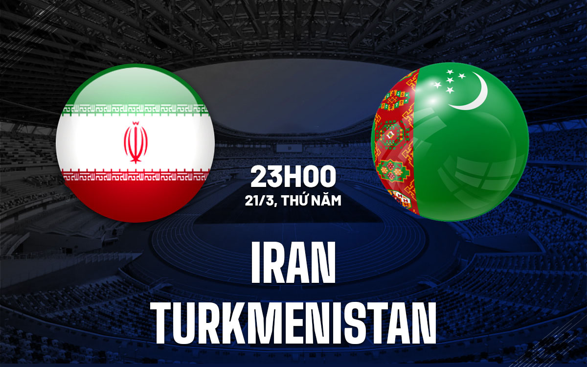 Nhận định trận đấu Iran vs Turkmenistan