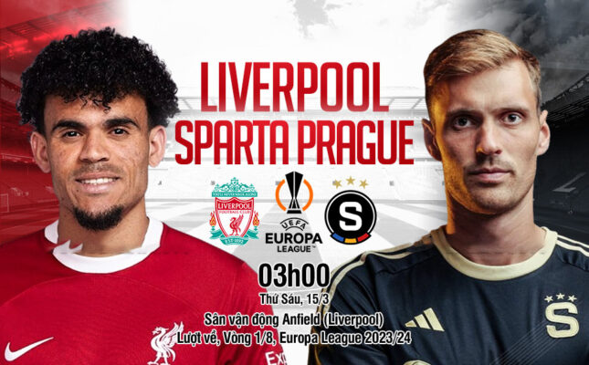 Nhận định trận đấu Liverpool vs Sparta Prague