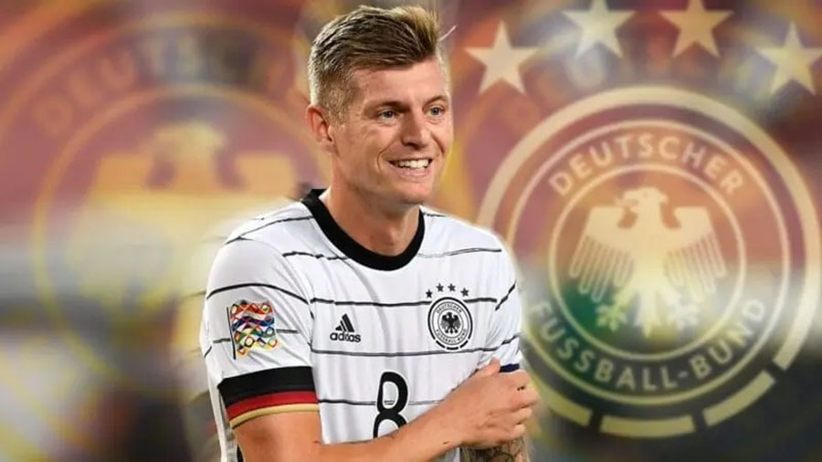 Tiền vệ Toni Kroos tuyên bố trở lại đội tuyển Đức