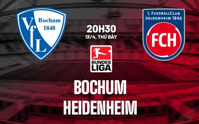 Nhận định trận đấu Bochum vs Heidenheim