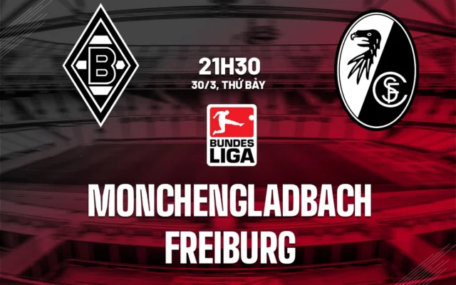 Nhận định trận đấu Borussia M'gladbach vs Freiburg