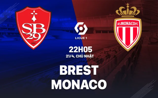 Nhận định trận đấu Brest vs Monaco