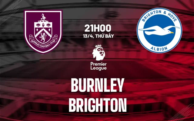 Nhận định trận đấu Burnley vs Brighton 