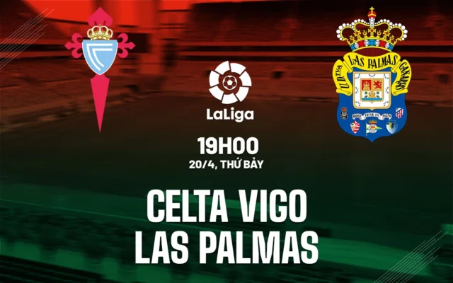 Nhận định trận đấu Celta de Vigo vs Las Palmas