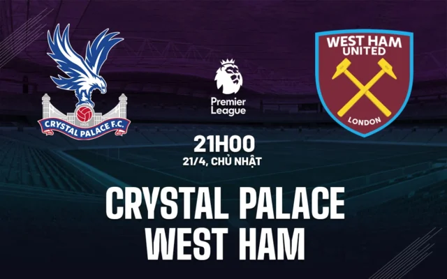 Nhận định trận đấu Crystal Palace vs West Ham 